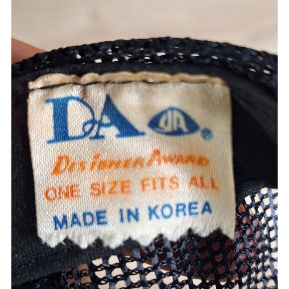 VINTAGE Ryder Truck Rental Black  Mesh SNAPBACK TRUCKER Hat NORFOLK Virginia. - Picture 7 of 9